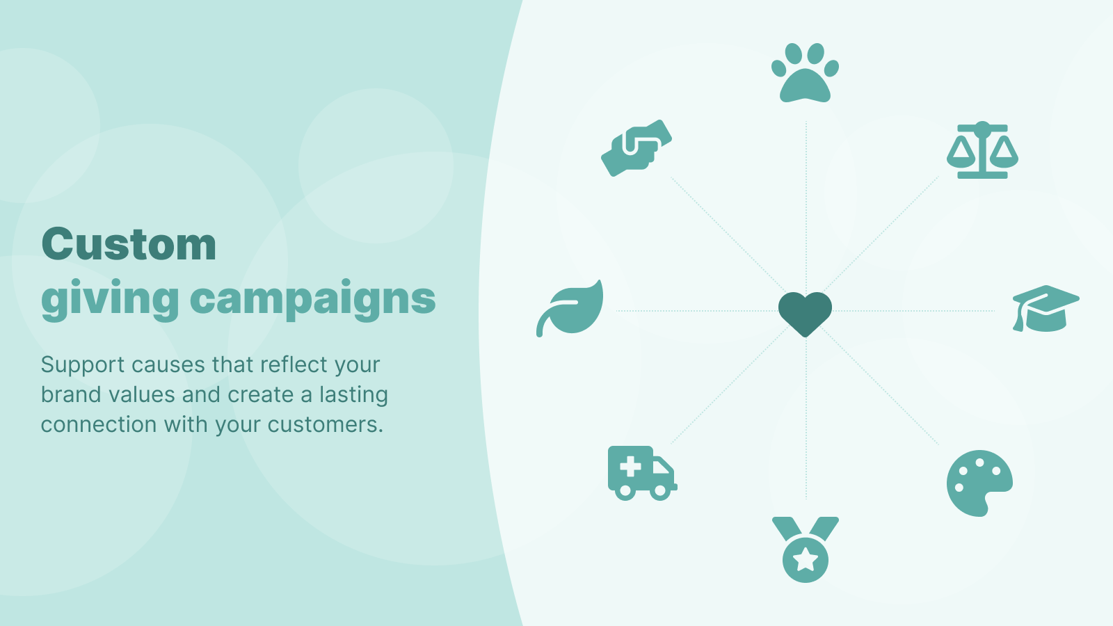 Support causes that matter to your brand