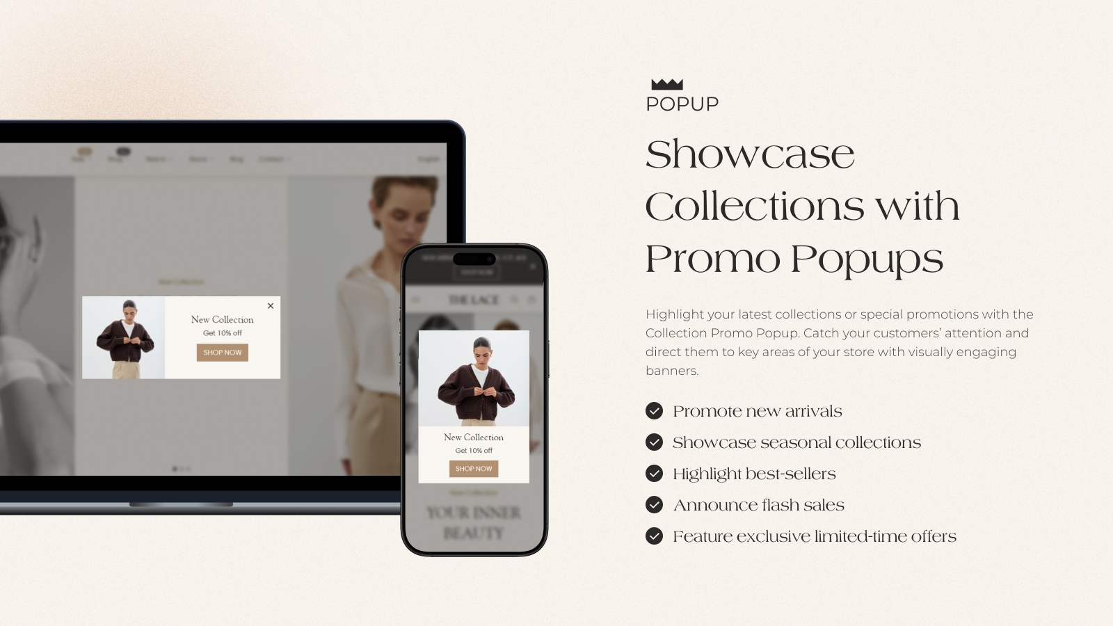 Shopify APP Popup King: Sell & Engage 