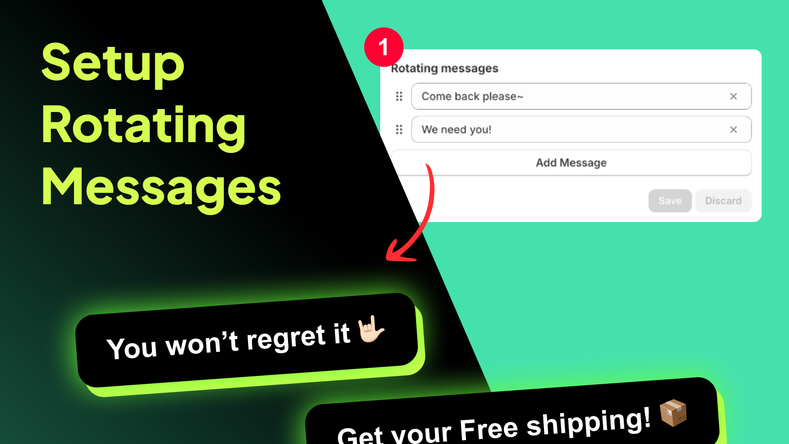 Setup Rotating Message for Browser Tab Title