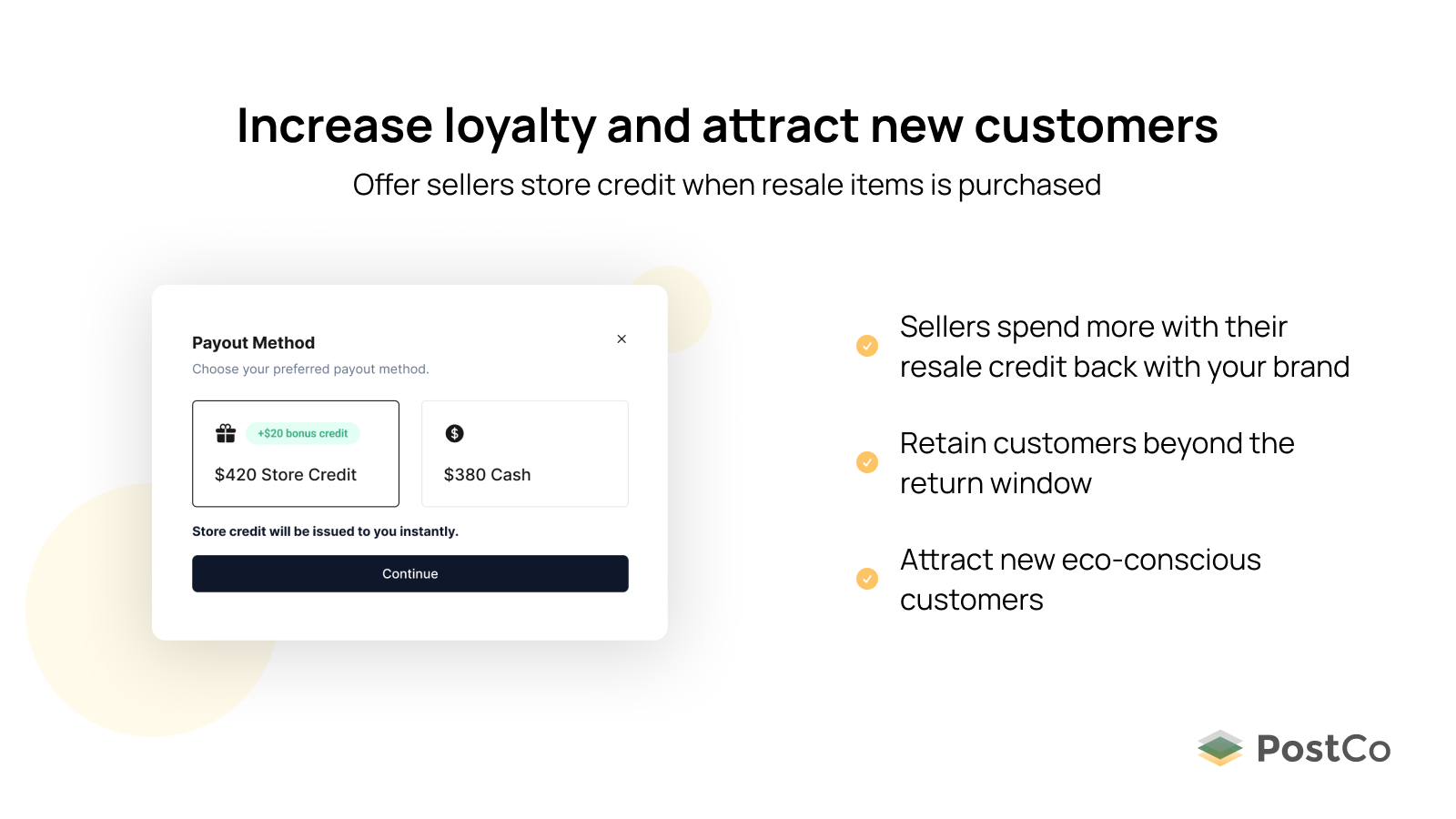 Increase loyalty and attract new customers