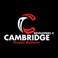 Cambridge Developers® – eCommerce & Custom Development Experts | 🆂hopify Plus Solutions, Store Build & Redesign, Migration, Dropshipping, Advanced SEO & Code Optimization logo