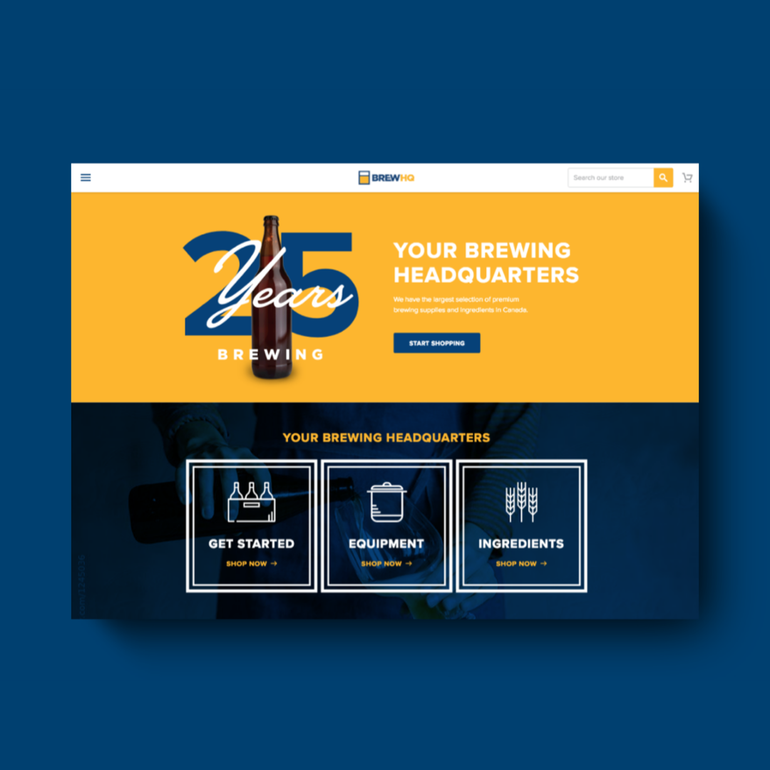 BrewHQ: Transforming Vision into an Engaging Ecommerce Launch