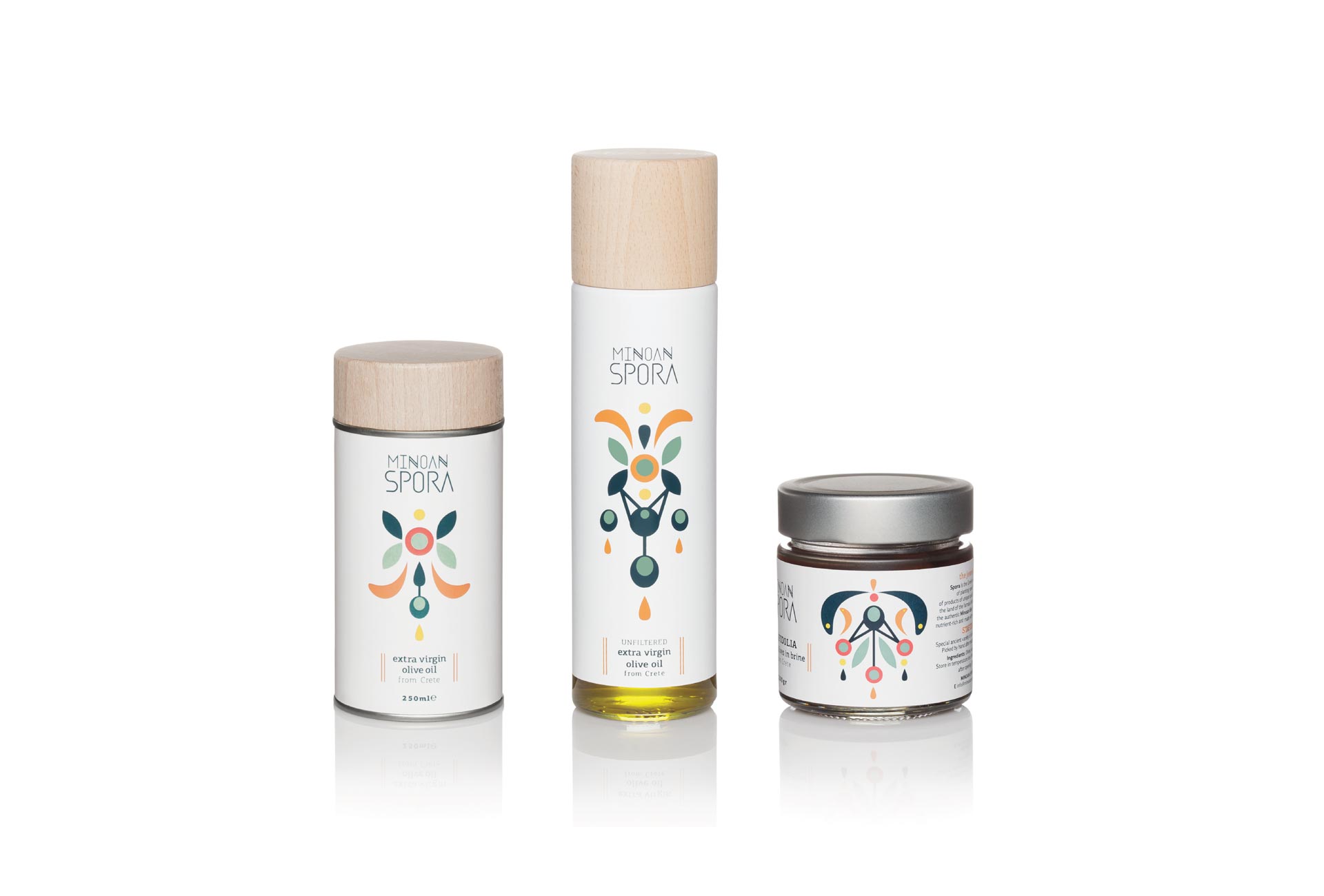 Minoan Spora: Innovative Visual Identity and Packaging Design