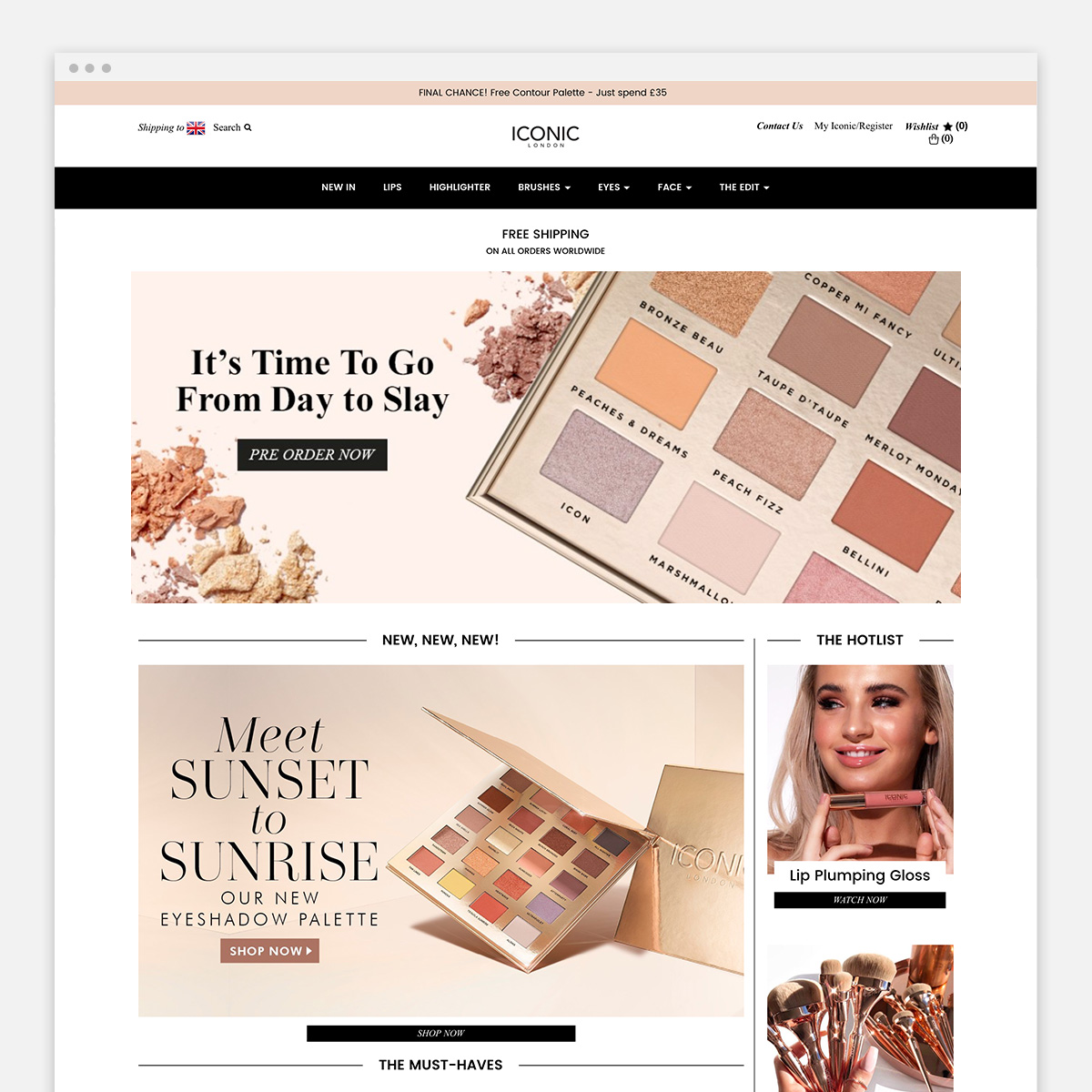 Custom Website Design and Setup for ICONIC London