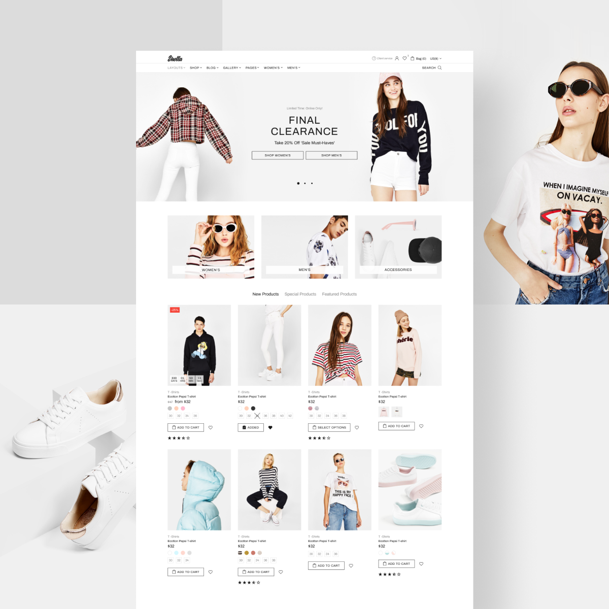 Apparel Store Built with Shella Theme on Shopify