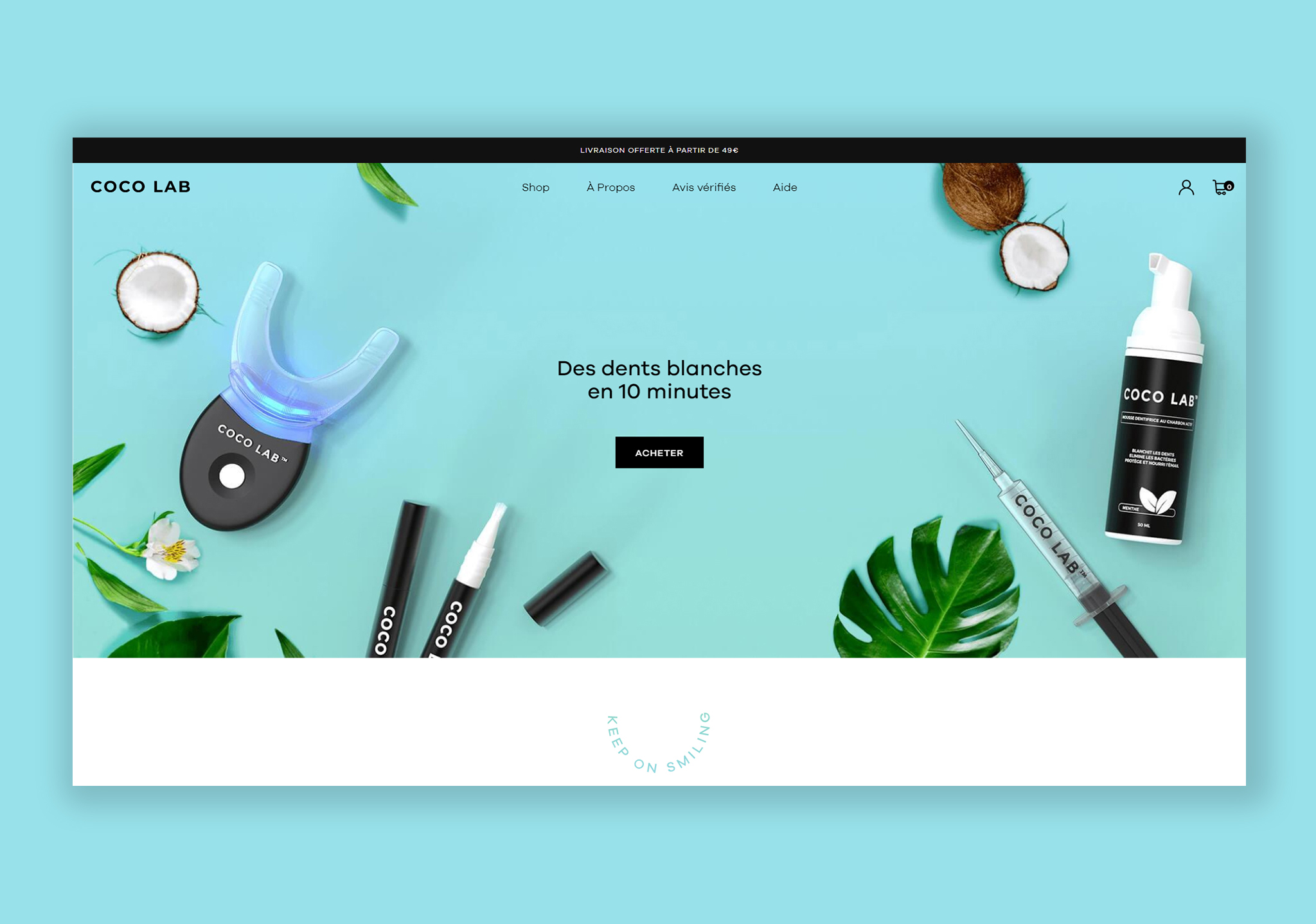Custom Shopify Plus Theme Design & Development for Cocolab