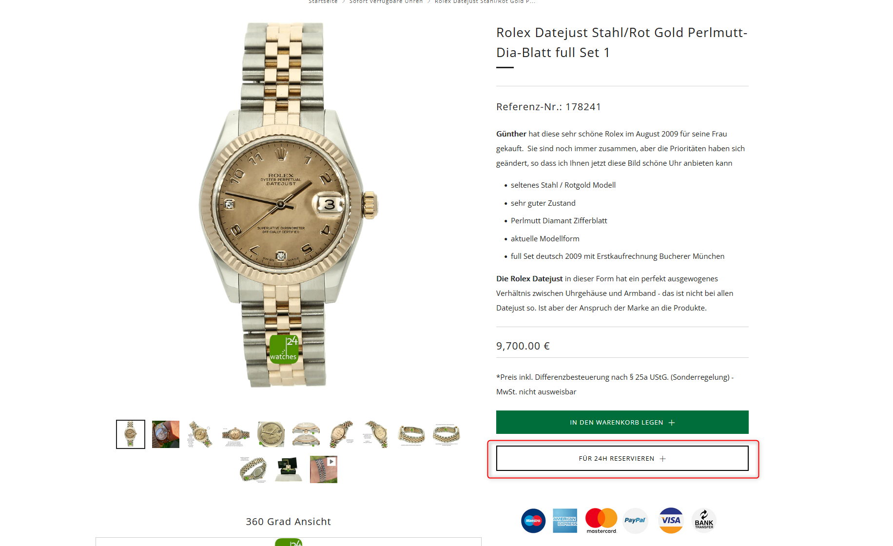 SMS-API und Reservierungsfunktion screenshot