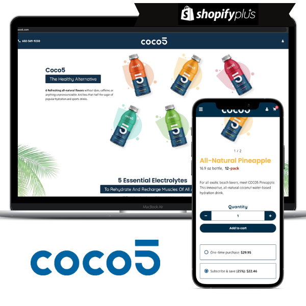 Custom E-commerce Website Development for Coco5