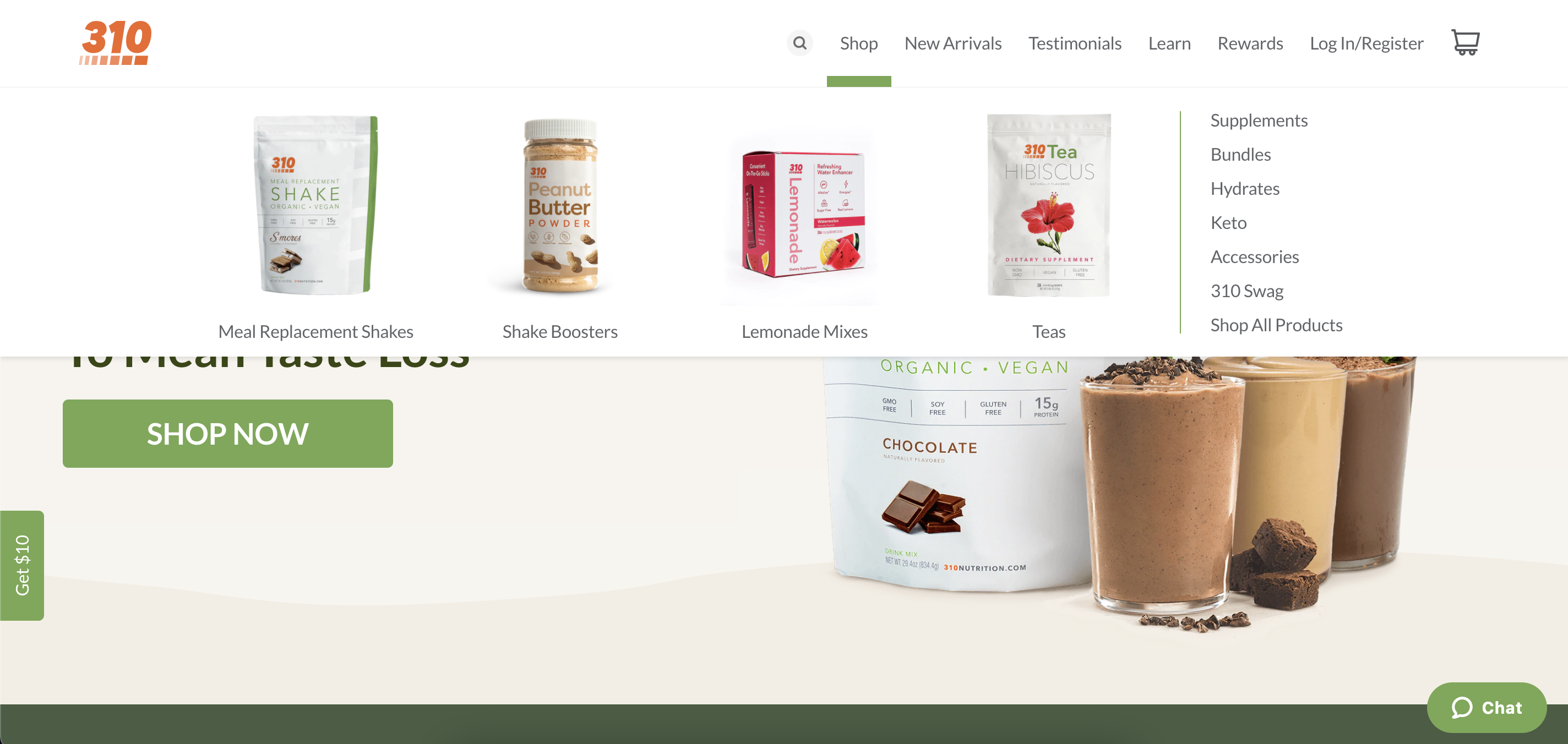Responsive Development for 310 Nutrition: Leveraging Shopify Technologies