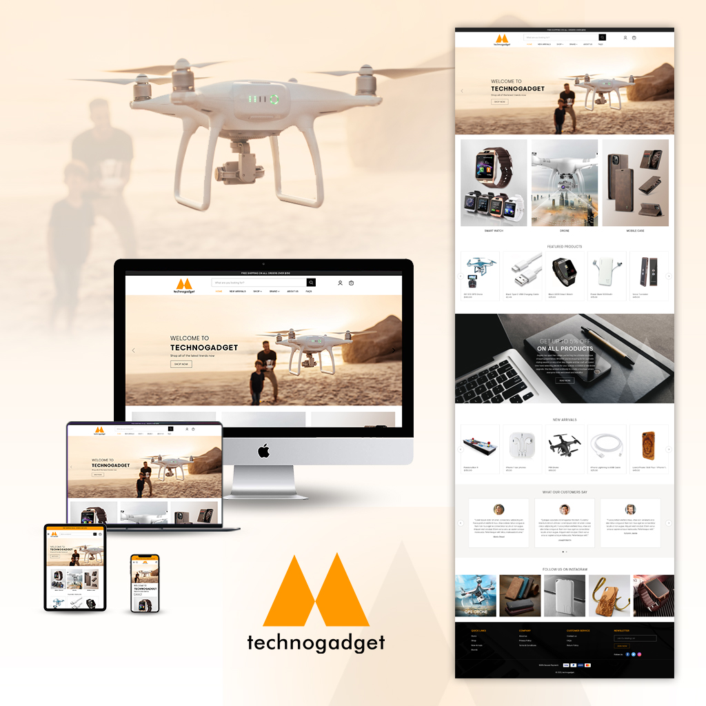 Custom Mobile Responsive Shopify Store Design