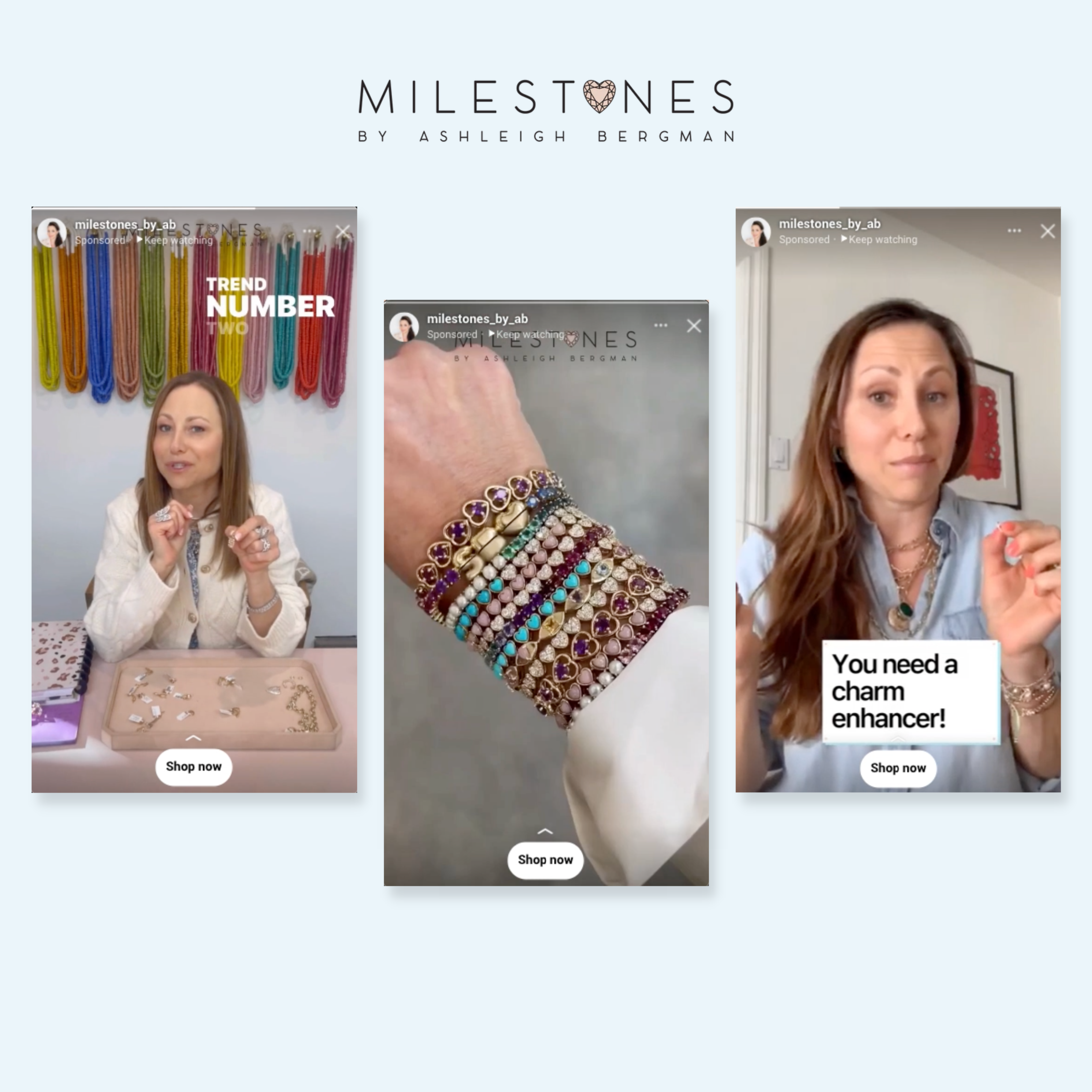 Milestones by Ashleigh Bergman Instagram Ads screenshot