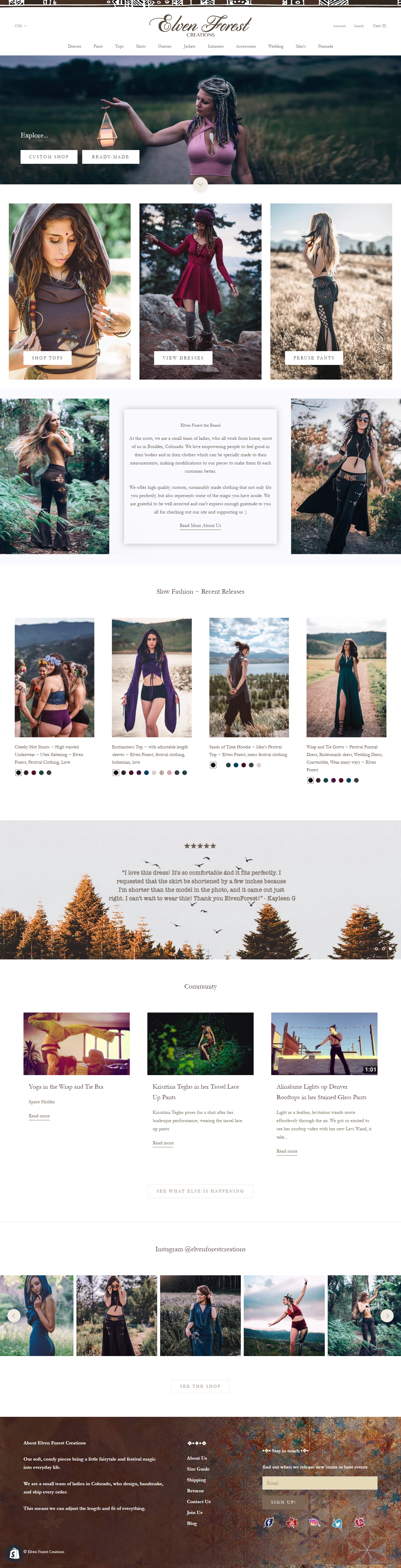 Elven Forest Creations screenshot