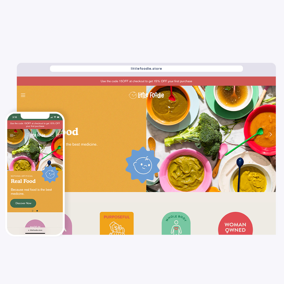 Shopify Store Creation for Little Foodie: A Comprehensive Build from Scratch