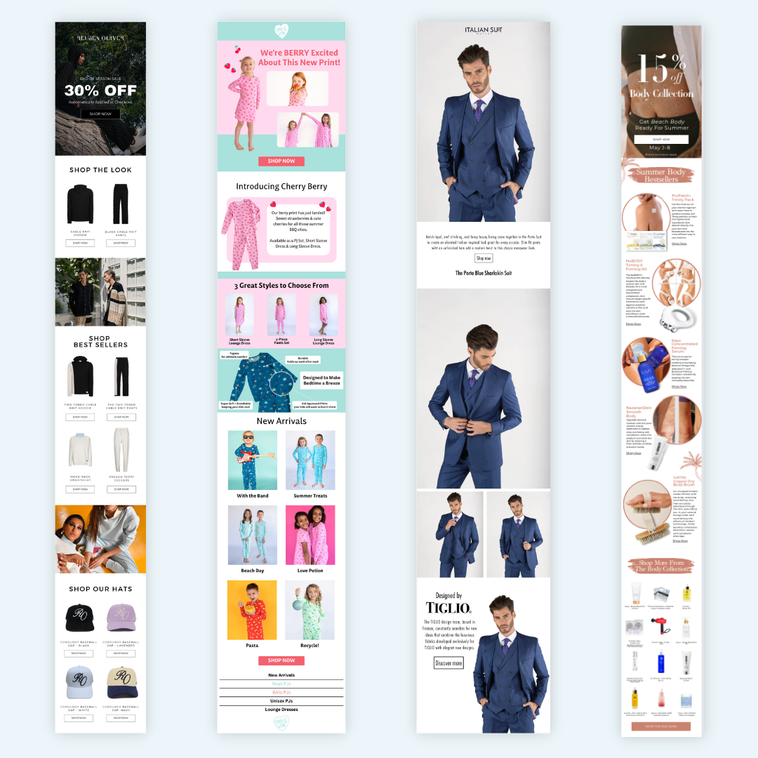 Comprehensive Email Marketing Examples