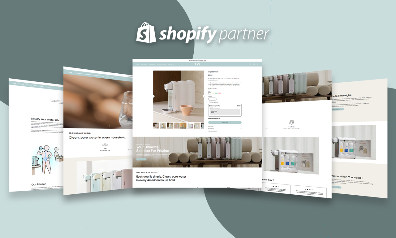 Innovative Website Development for Eco: A Revolutionary Water Dispenser