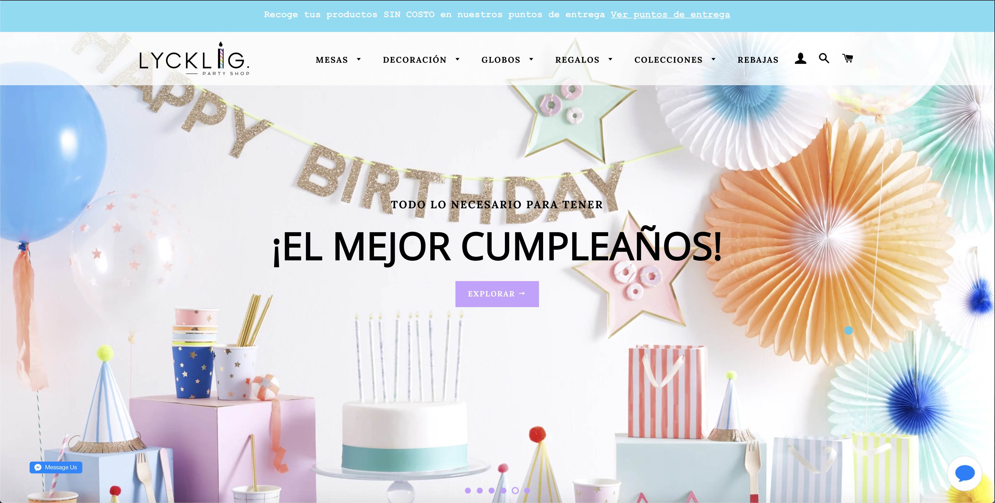 Branding, construcción y setup completo de la tienda screenshot