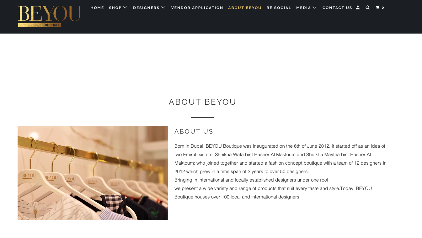 Transforming BEYOU Boutique into an International Online Fashion Store