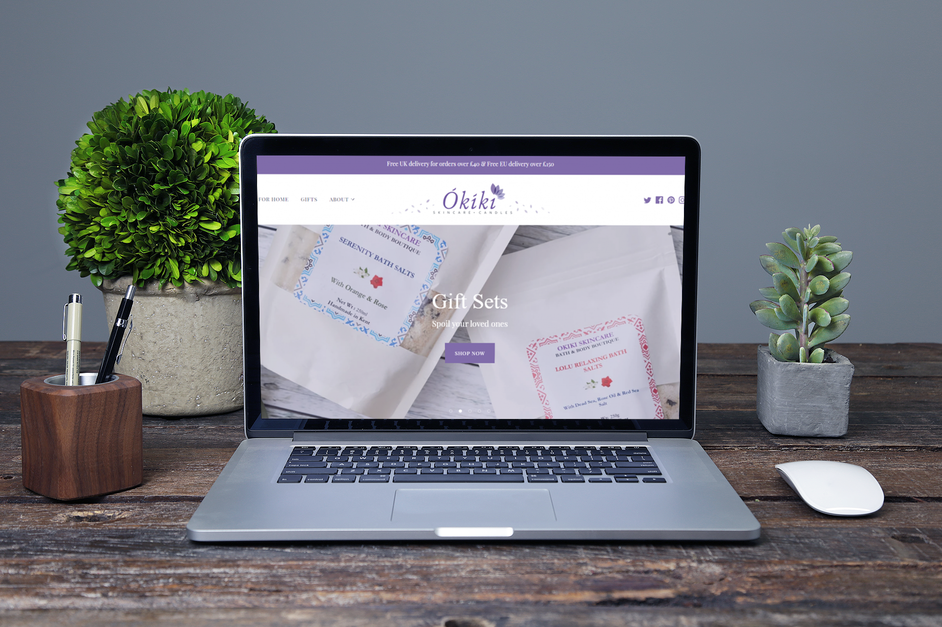Shopify Store Design & Migration from Wix screenshot
