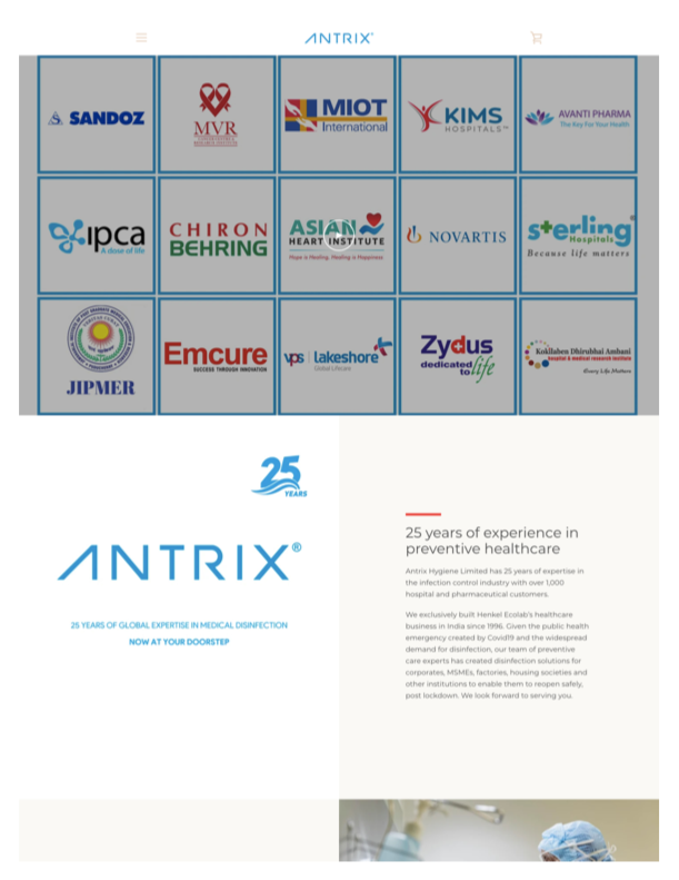 Shopify Store Design and Setup for Pharmaceutical Company