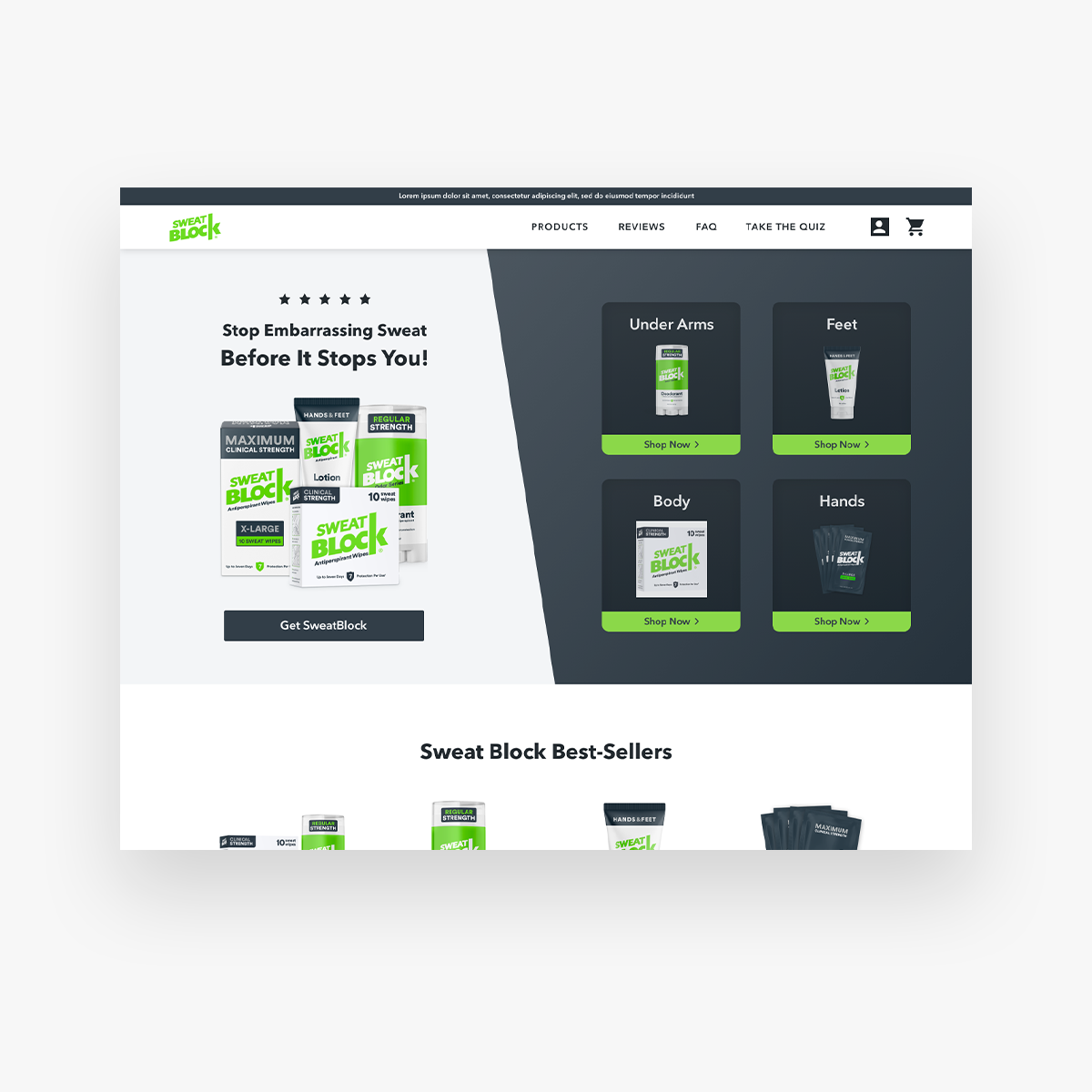 SweatBlock screenshot