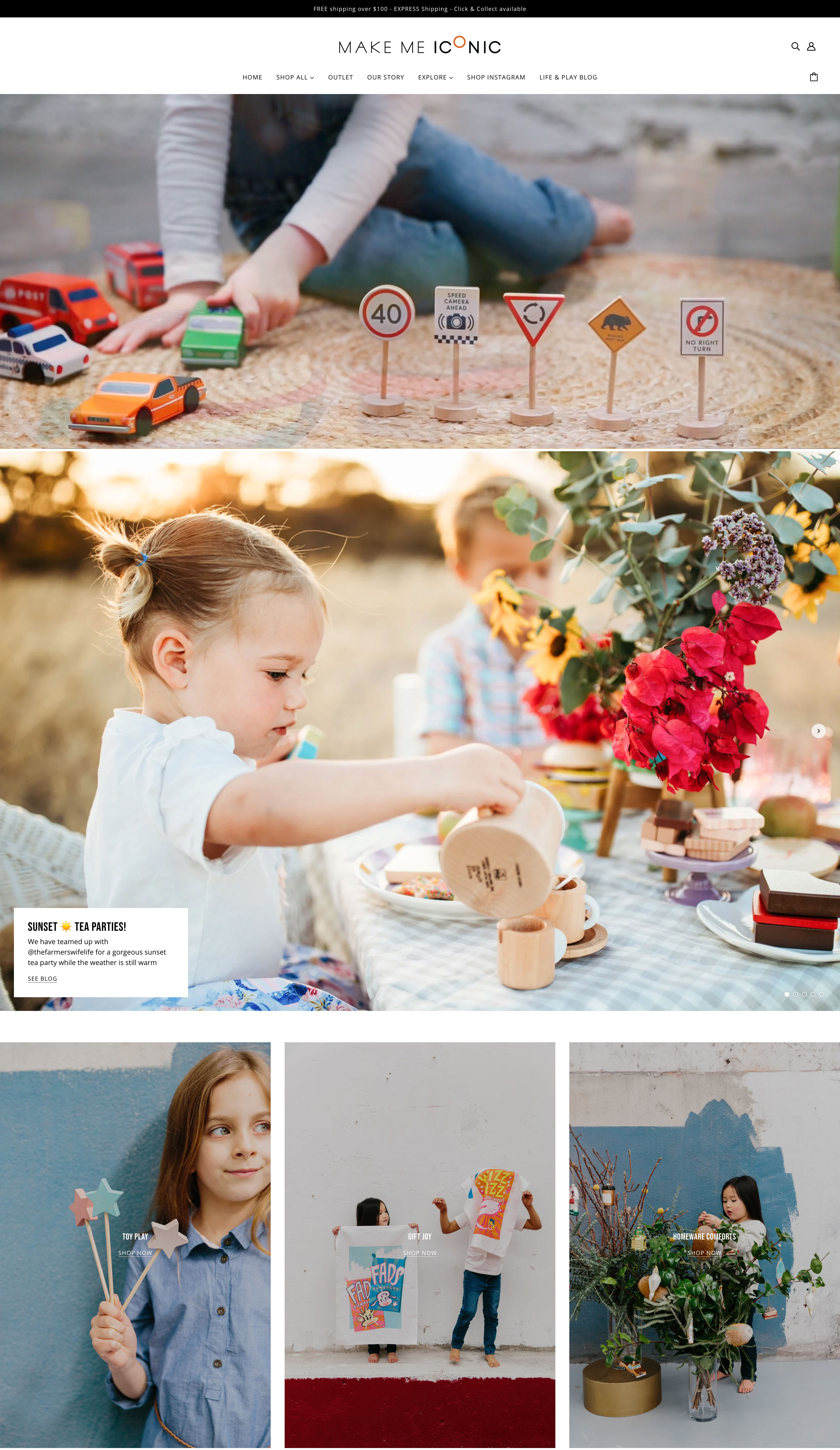Comprehensive Website Design & Development for Make Me Iconic