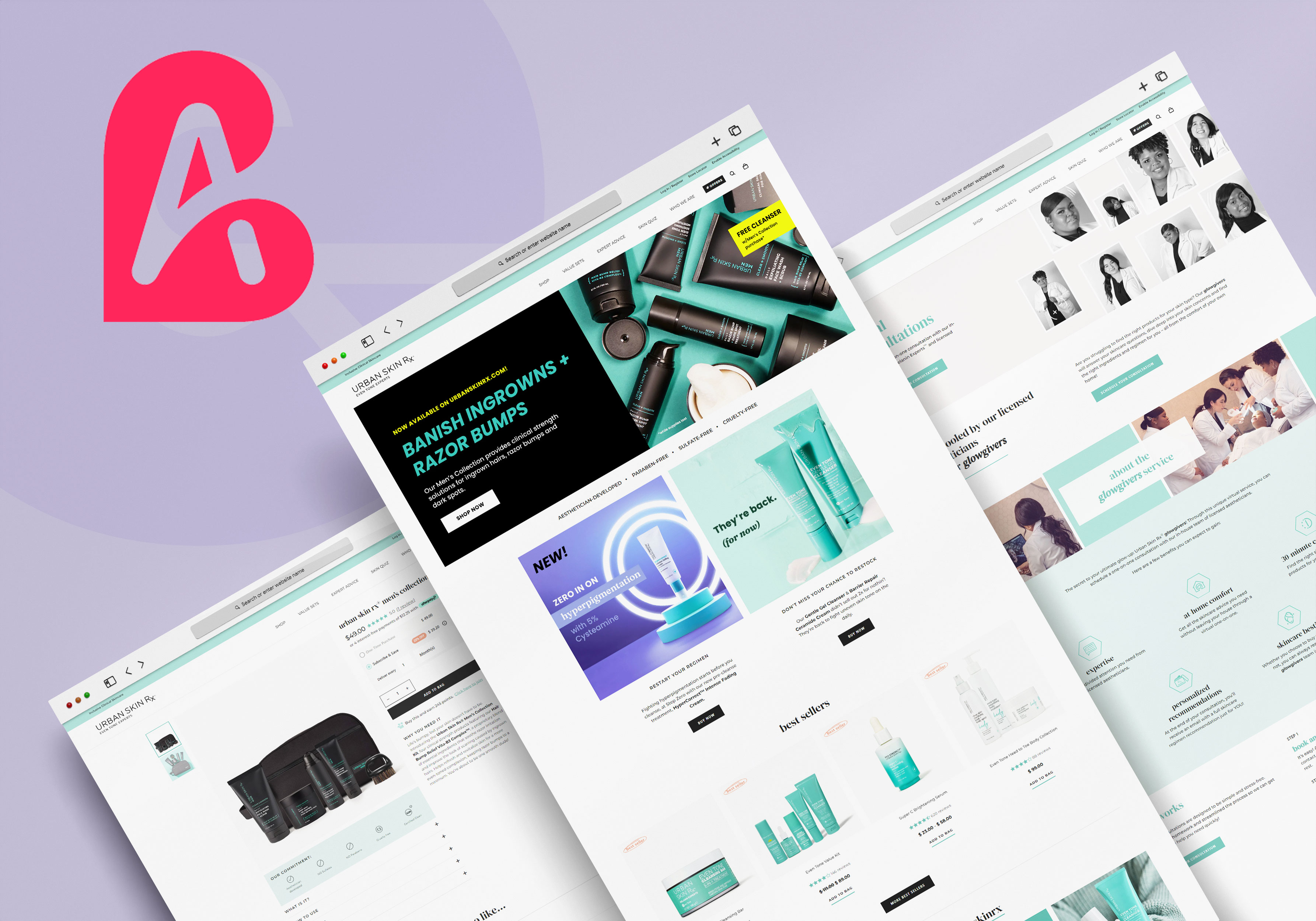 Custom Functionality Development and Integration for URBAN SKIN RX