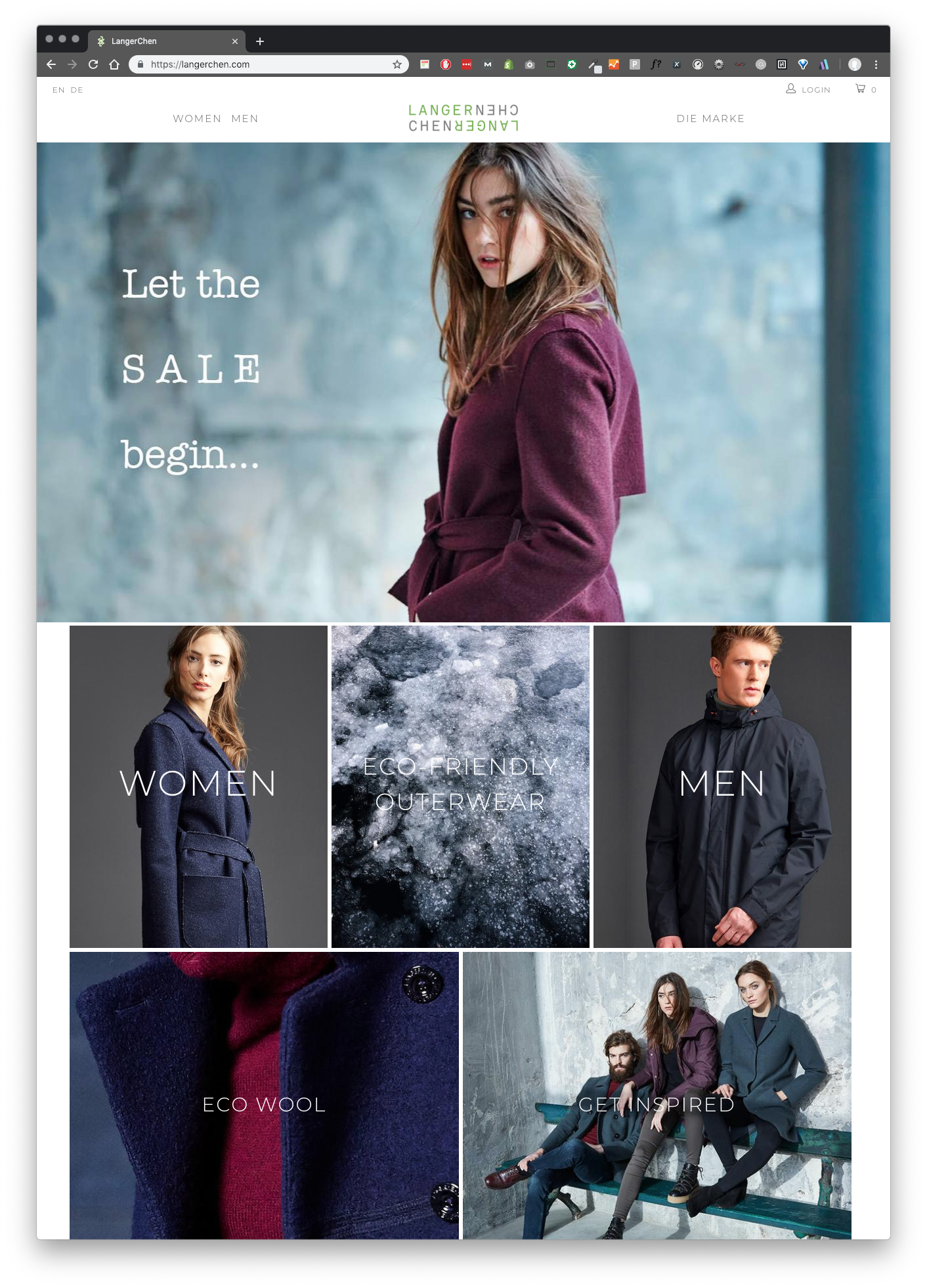 Relaunch of Online Store for Organic Fashion Label: Enhanced Product Presentation & Accounting