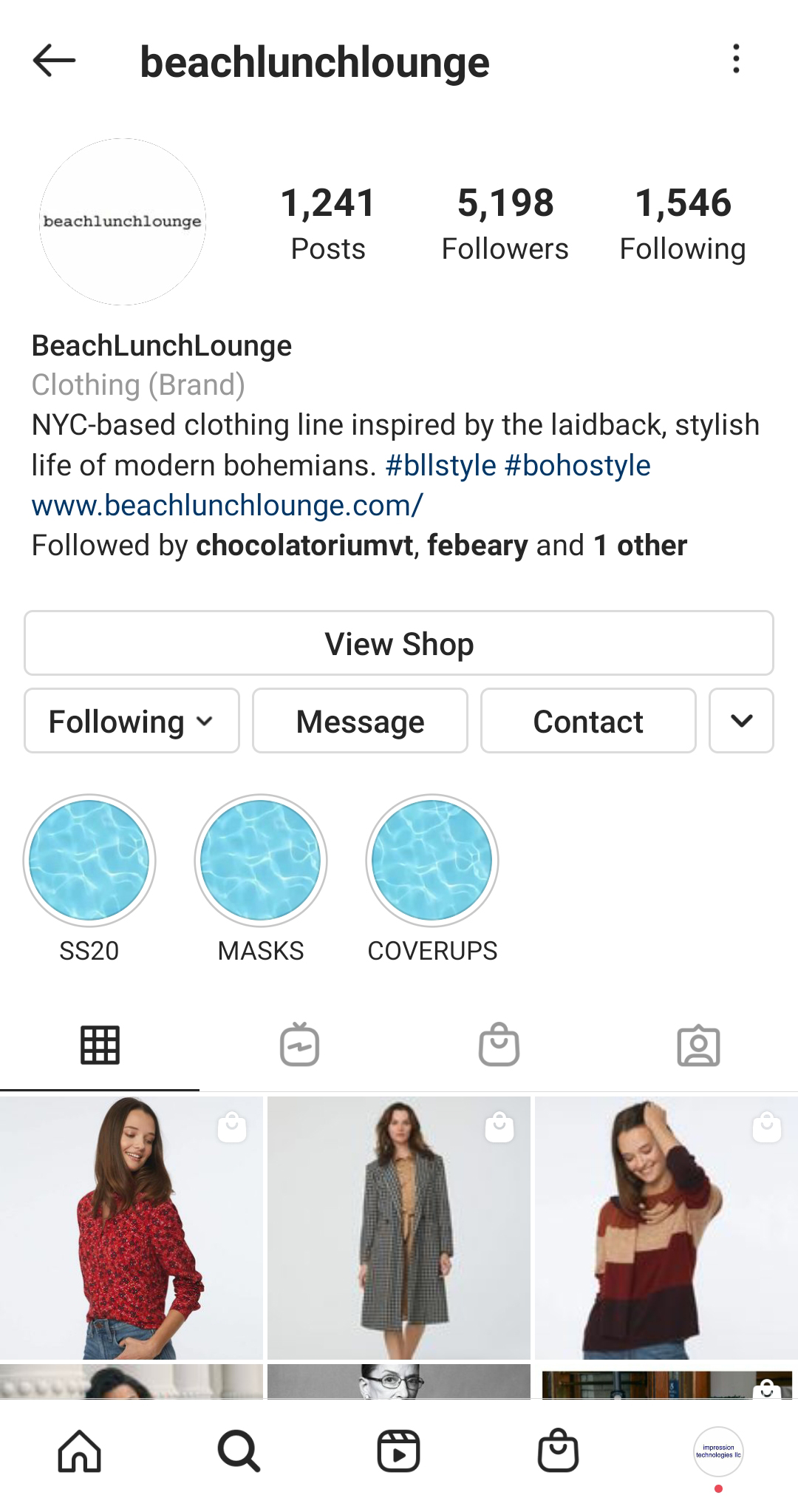 Social Media Marketing for BeachLunchLounge: Embracing Effortless Bohemian Glamour