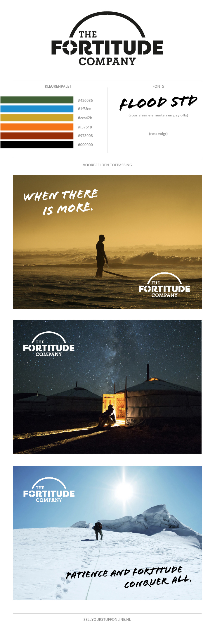 Building Brand Identity & E-commerce for The Fortitude Company