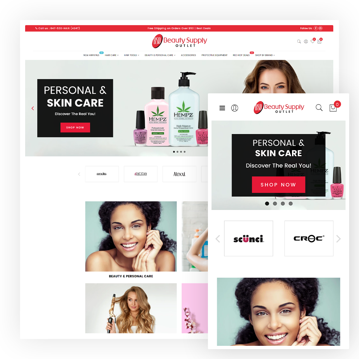 Beauty Supply Outlet screenshot