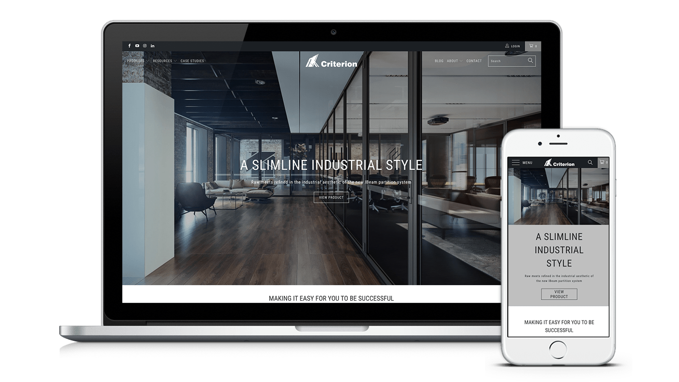 Ecommerce Site Strategy, Design, Development plus Online Marketing screenshot