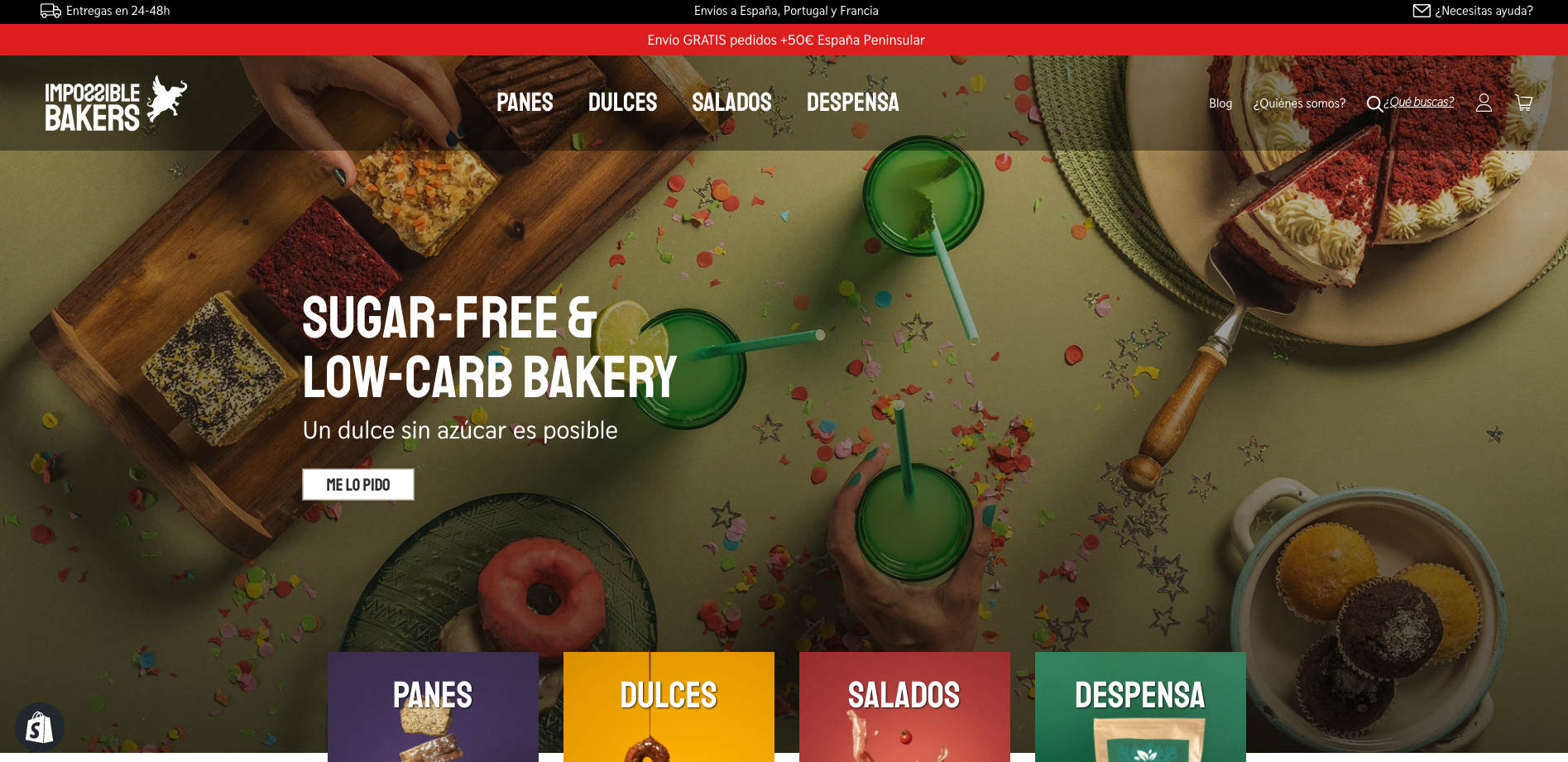 Personalización de Theme para Impossible bakers screenshot