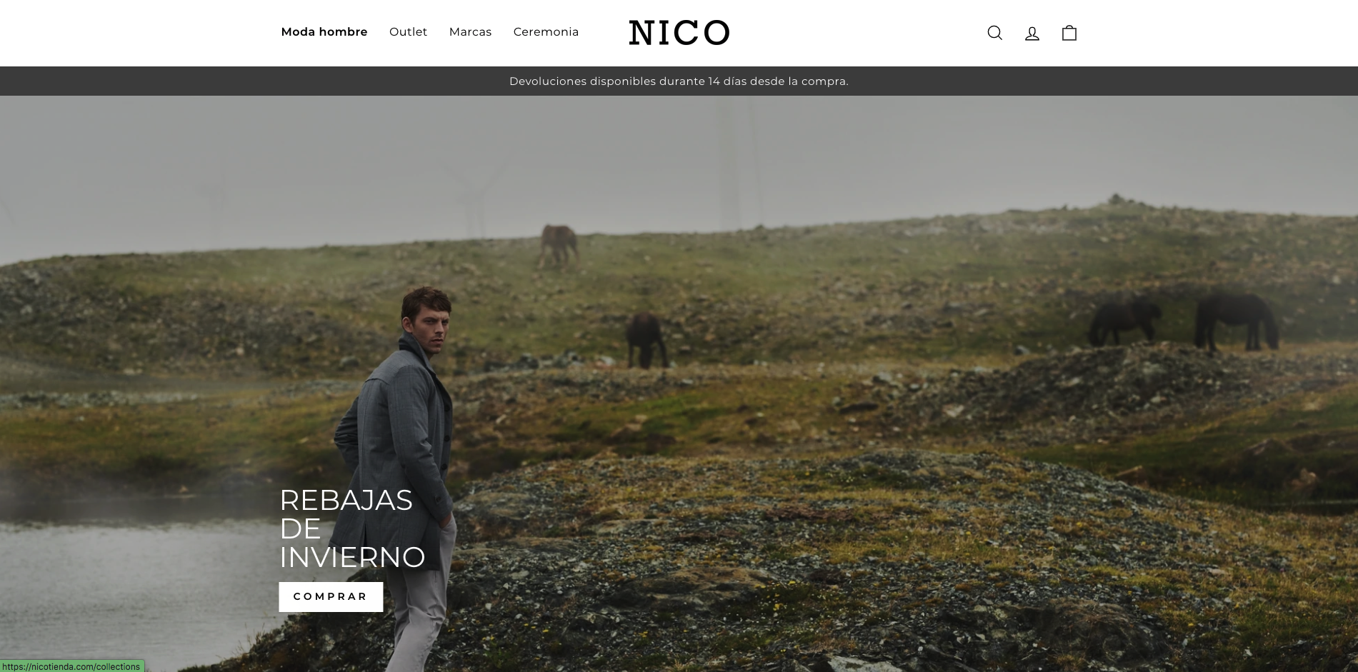 Nicotienda migración a Shopify screenshot