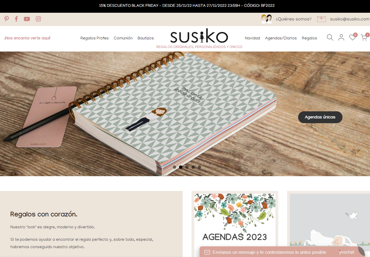 Susiko.com screenshot