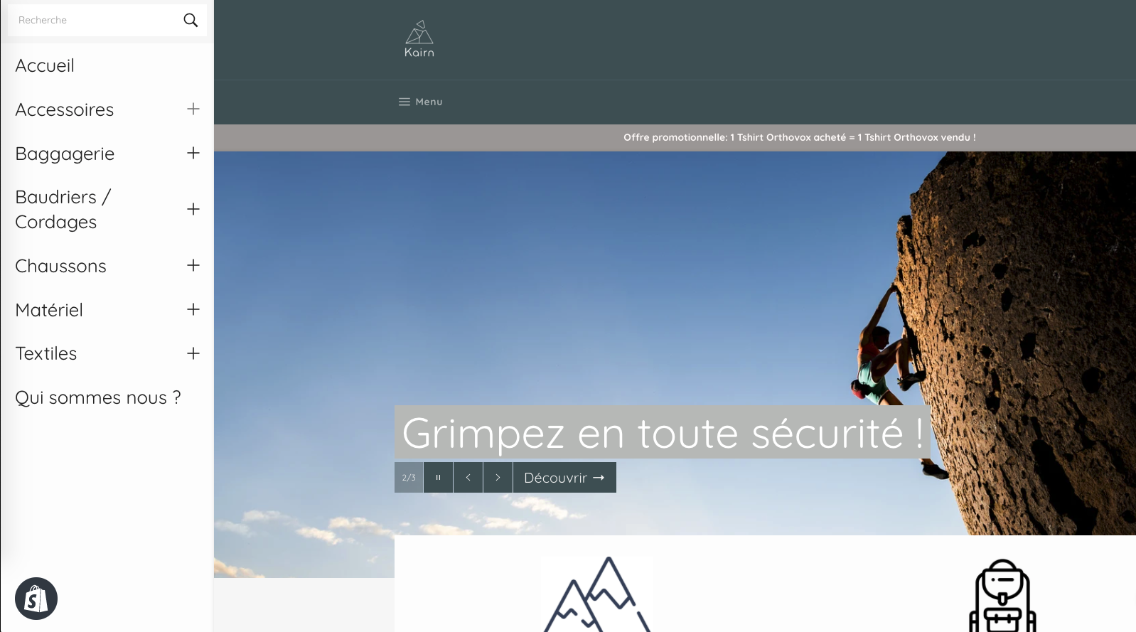 Showroow kairn screenshot