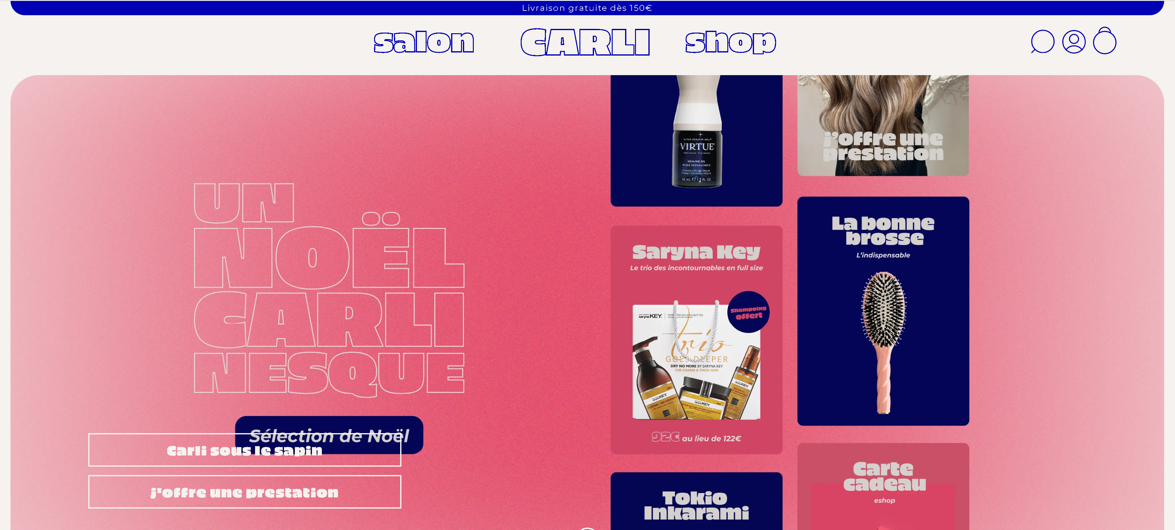 Complete Shopify Redesign and Integration for Carli.paris