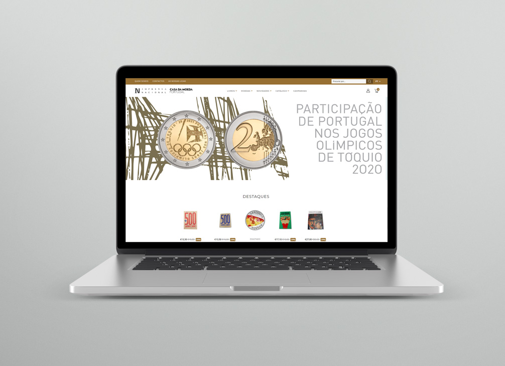 Imprensa Nacional Casa da Moeda screenshot