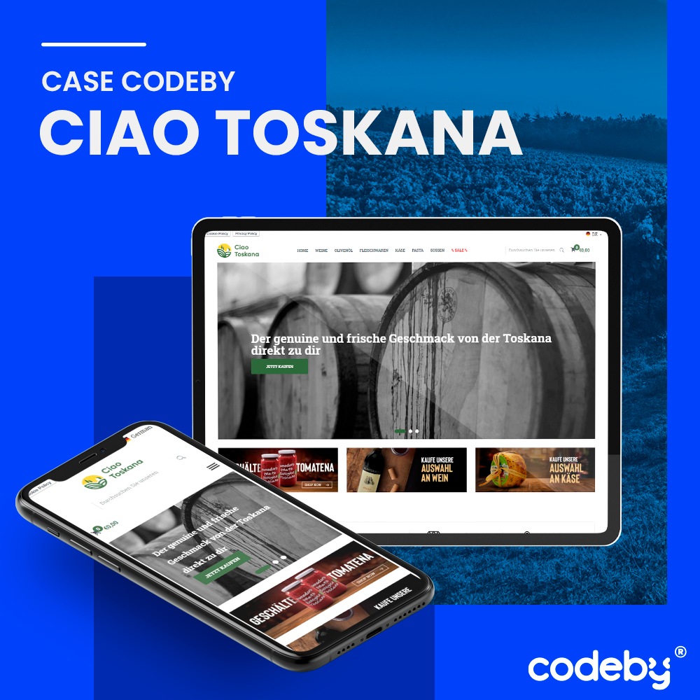 Store development and configuration screenshot