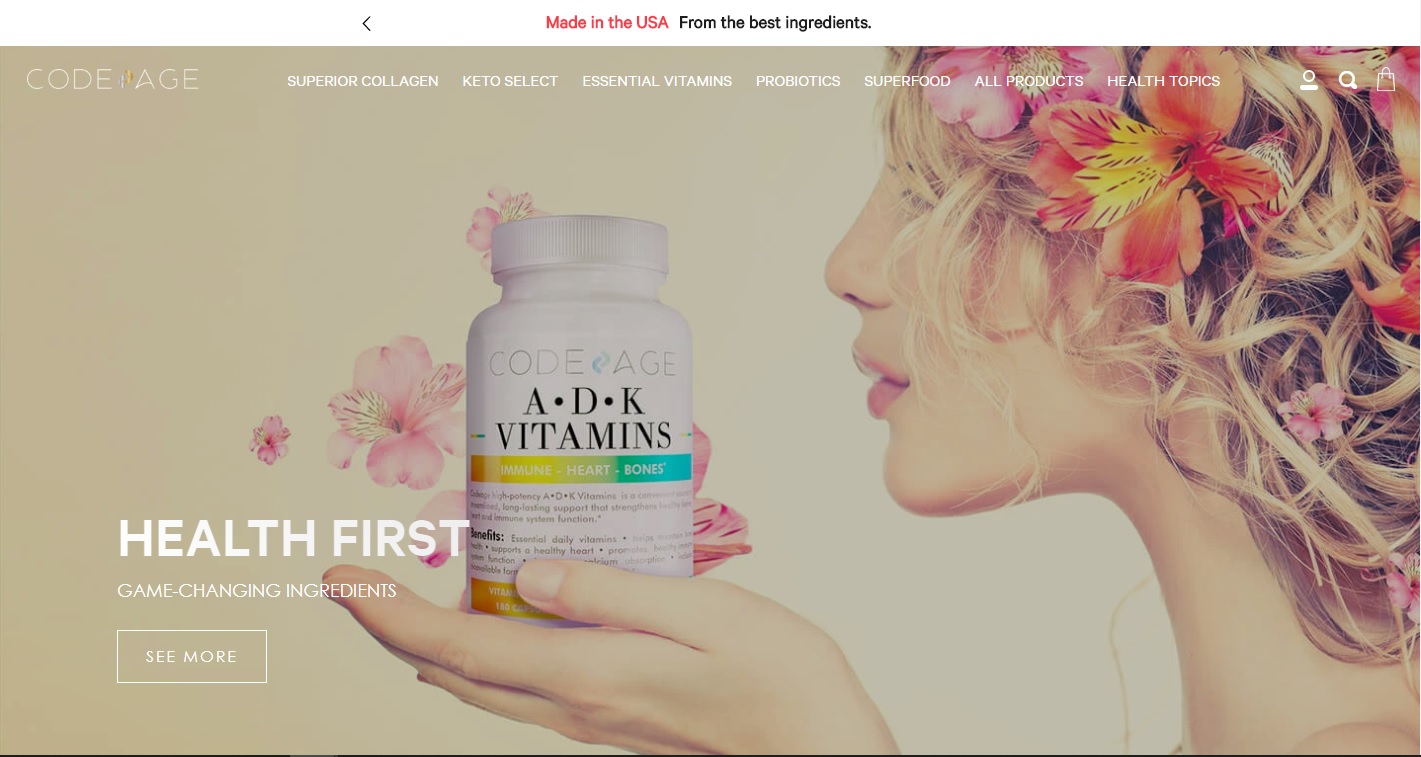 Code Age Supplements  screenshot