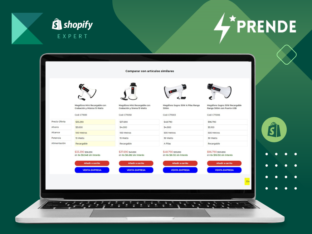 Other sites developed screenshot