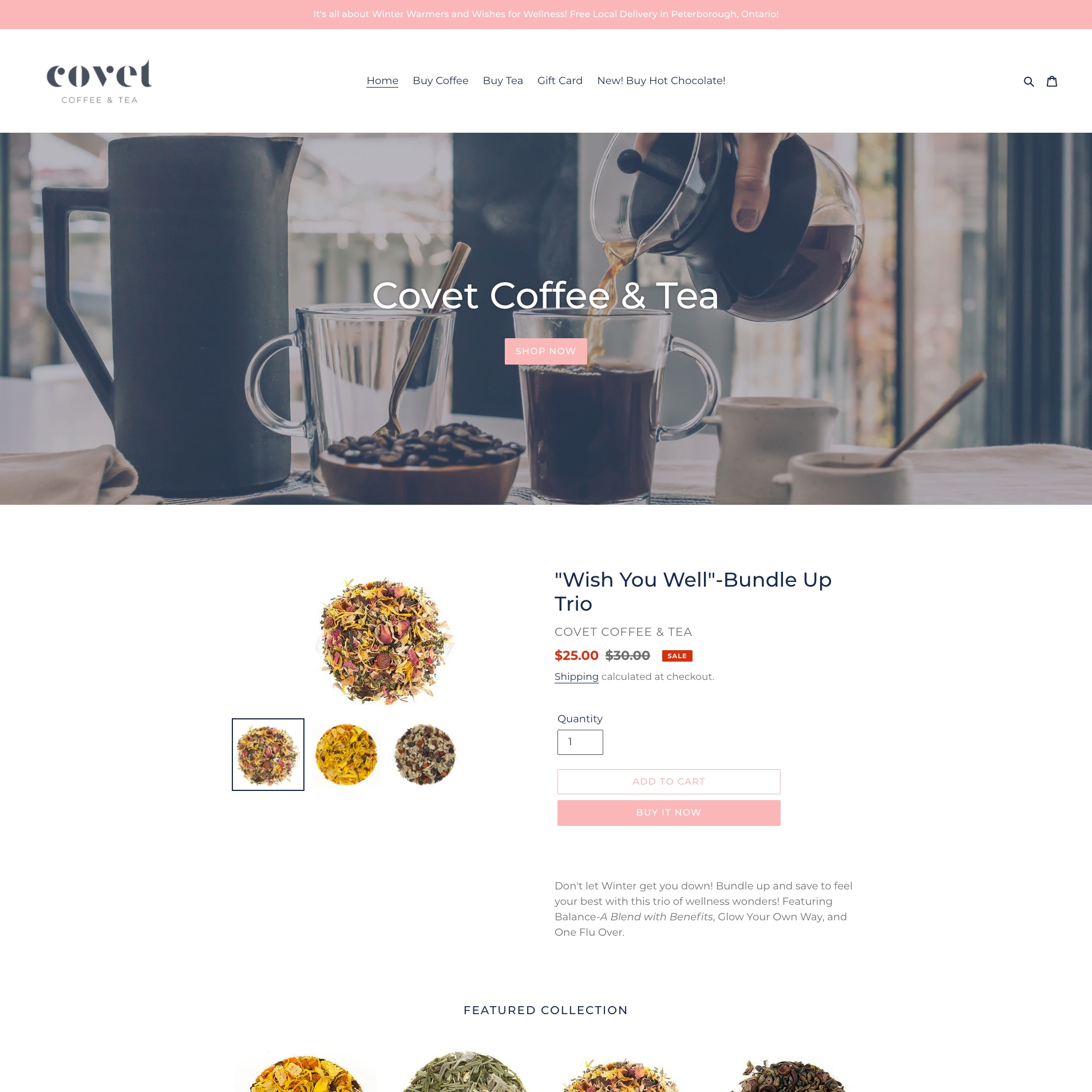 Covet Coffee & Tea screenshot