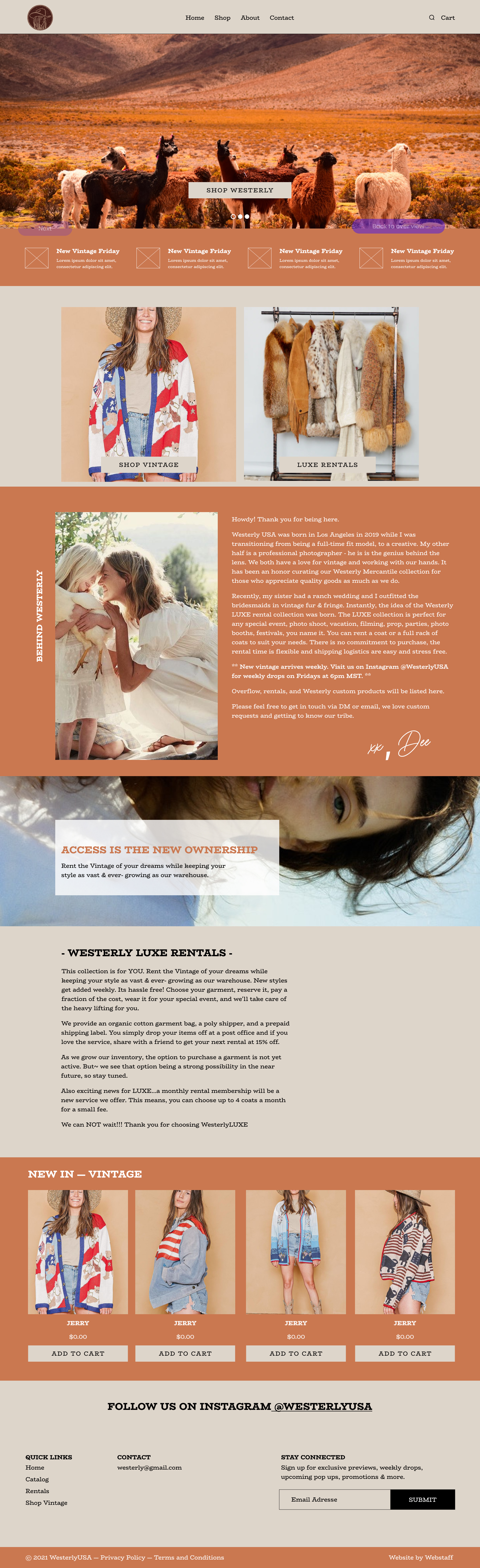 Westerly USA screenshot