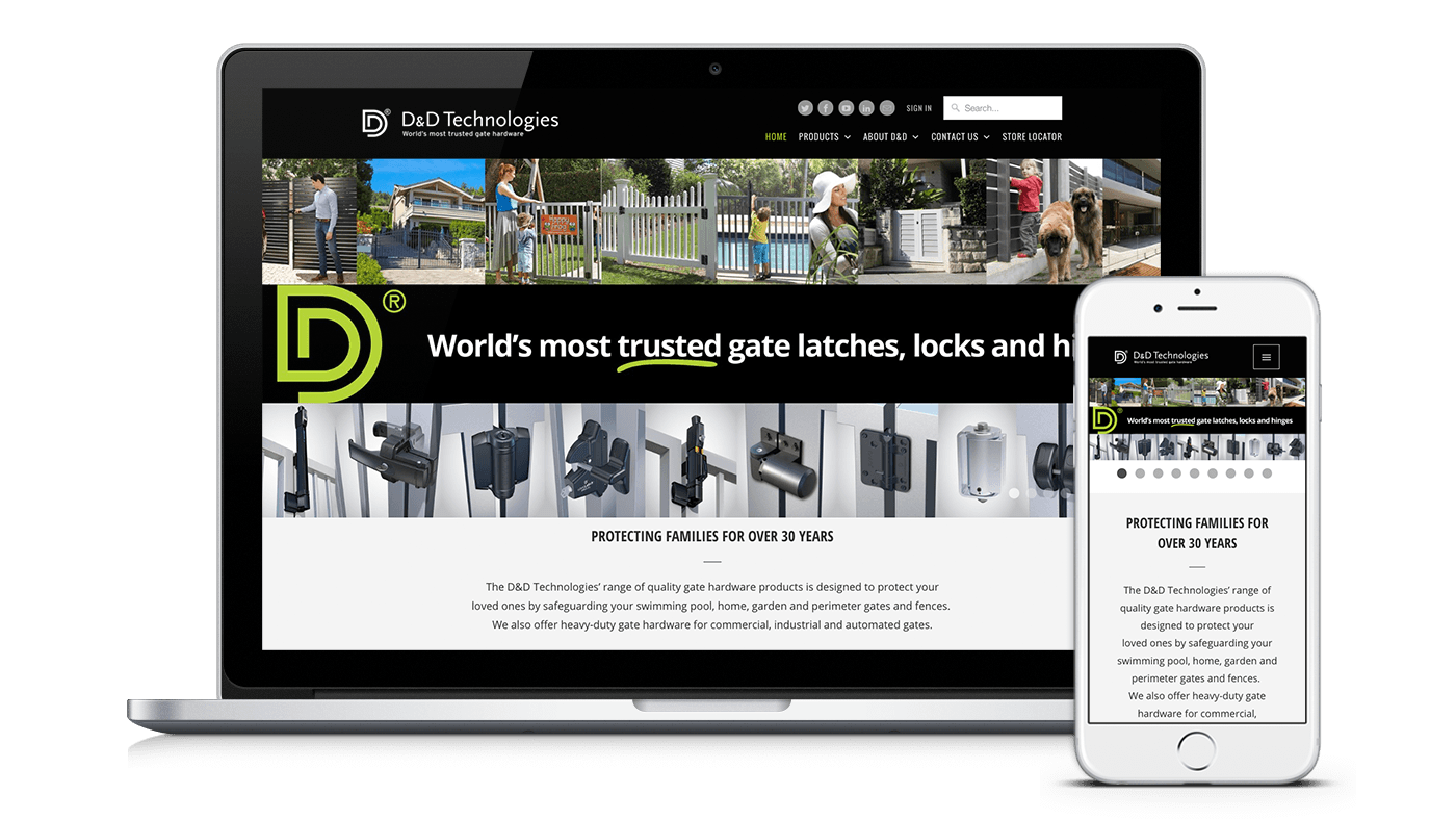 Ecommerce Site Strategy, Design, Development plus Online Marketing screenshot