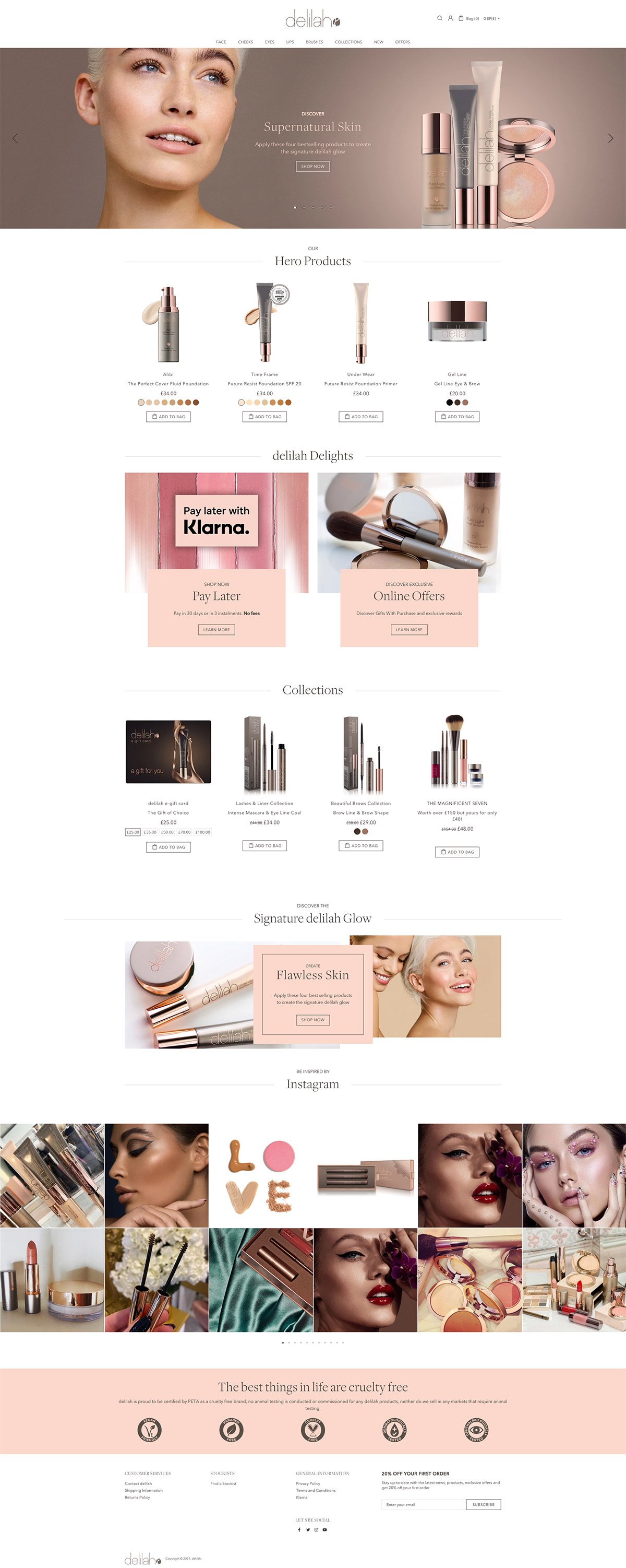 Migration from Magento, Design, build and conversion rate optimisation screenshot