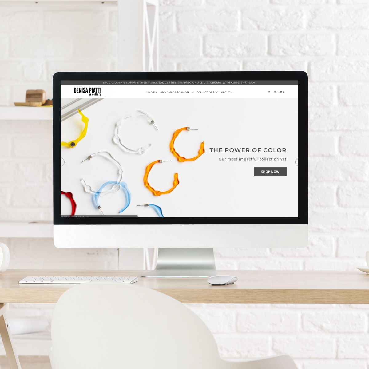 Denisa Piatti Jewellery screenshot