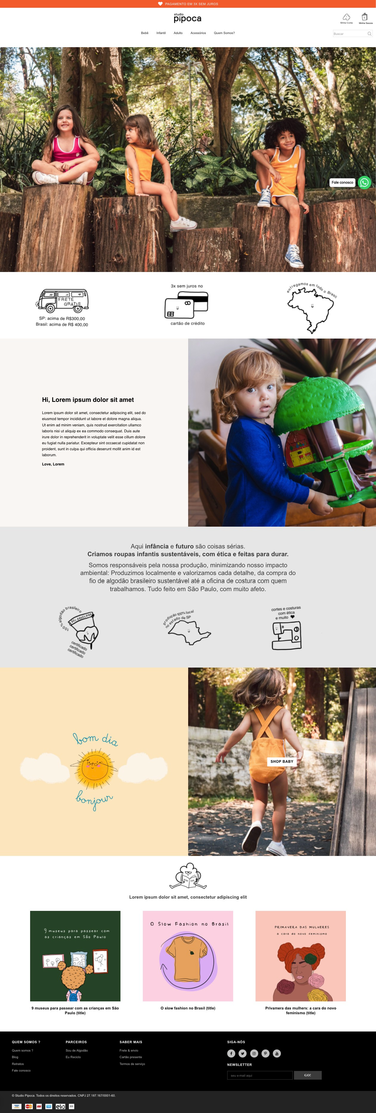 Landing page Design (Responsive on both mobile and Desktop View) screenshot