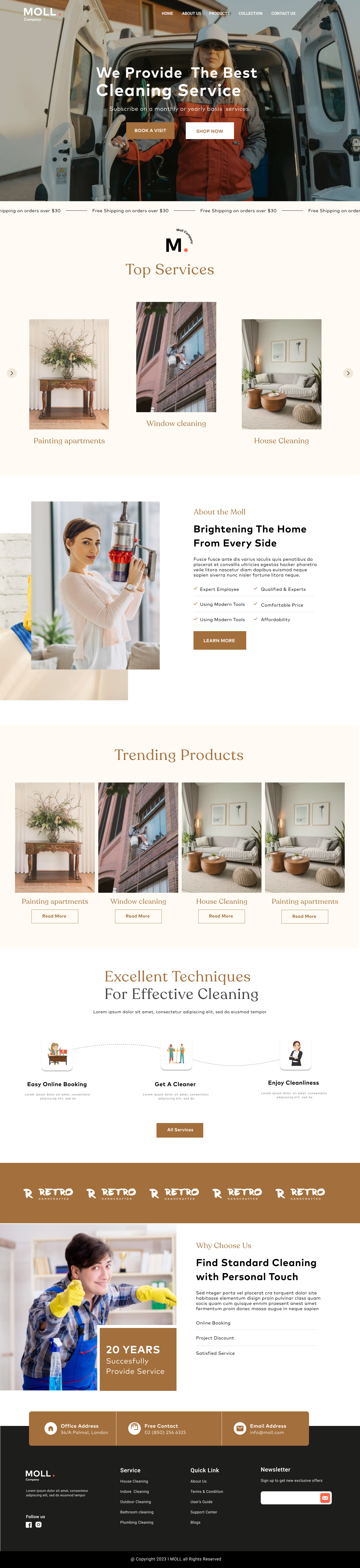 Shopify property selling store screenshot
