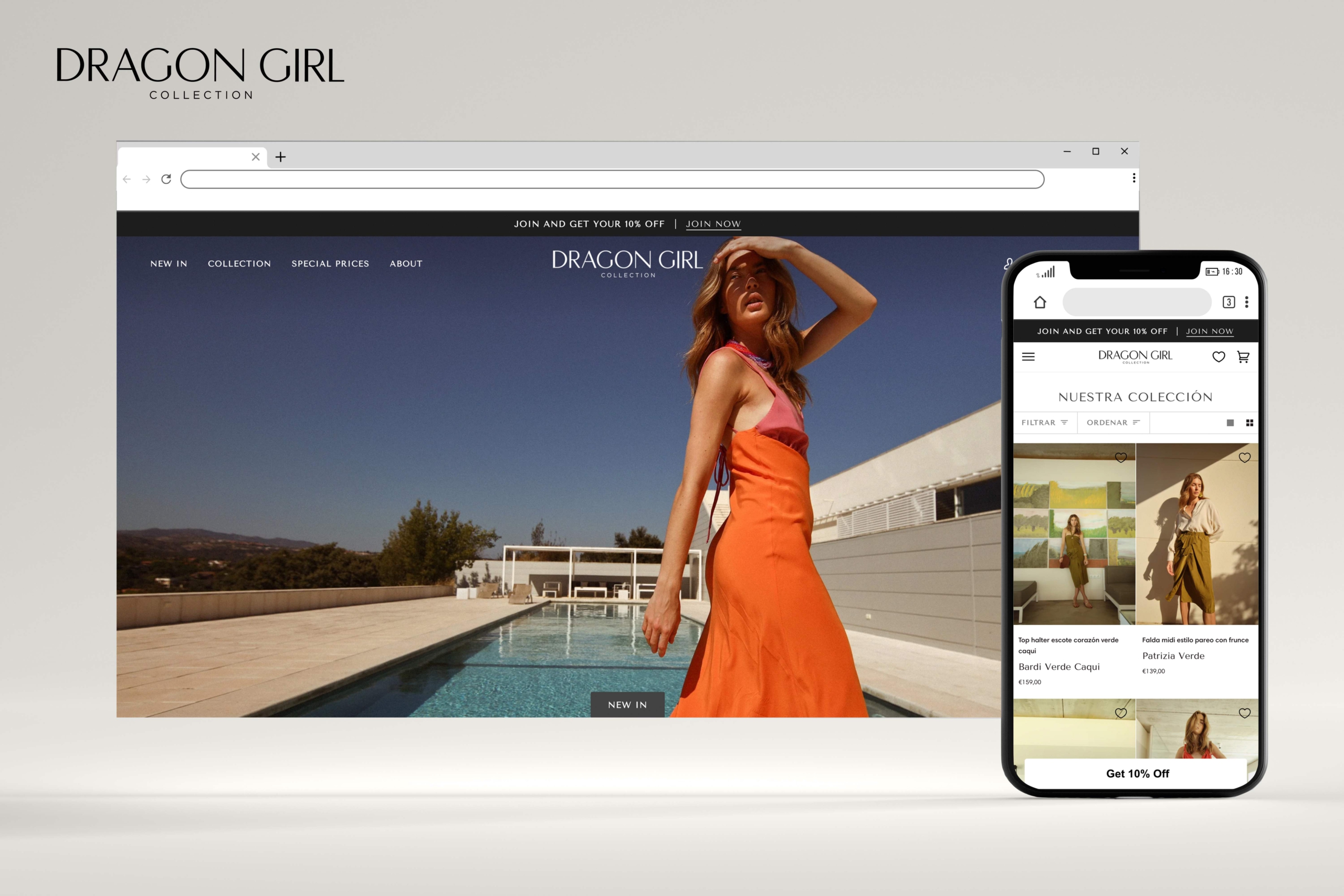 Custom Website Development and Digital Strategy for Dragon Girl
