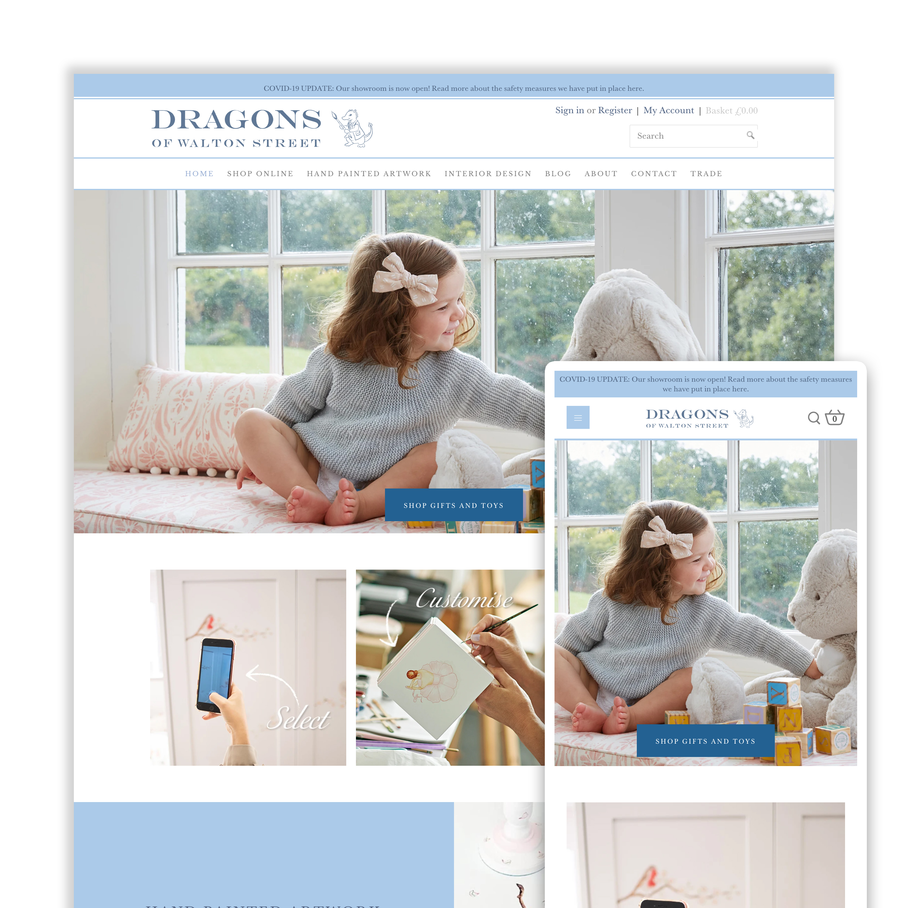 Dragons of Walton Street - Migration, Design & Build screenshot