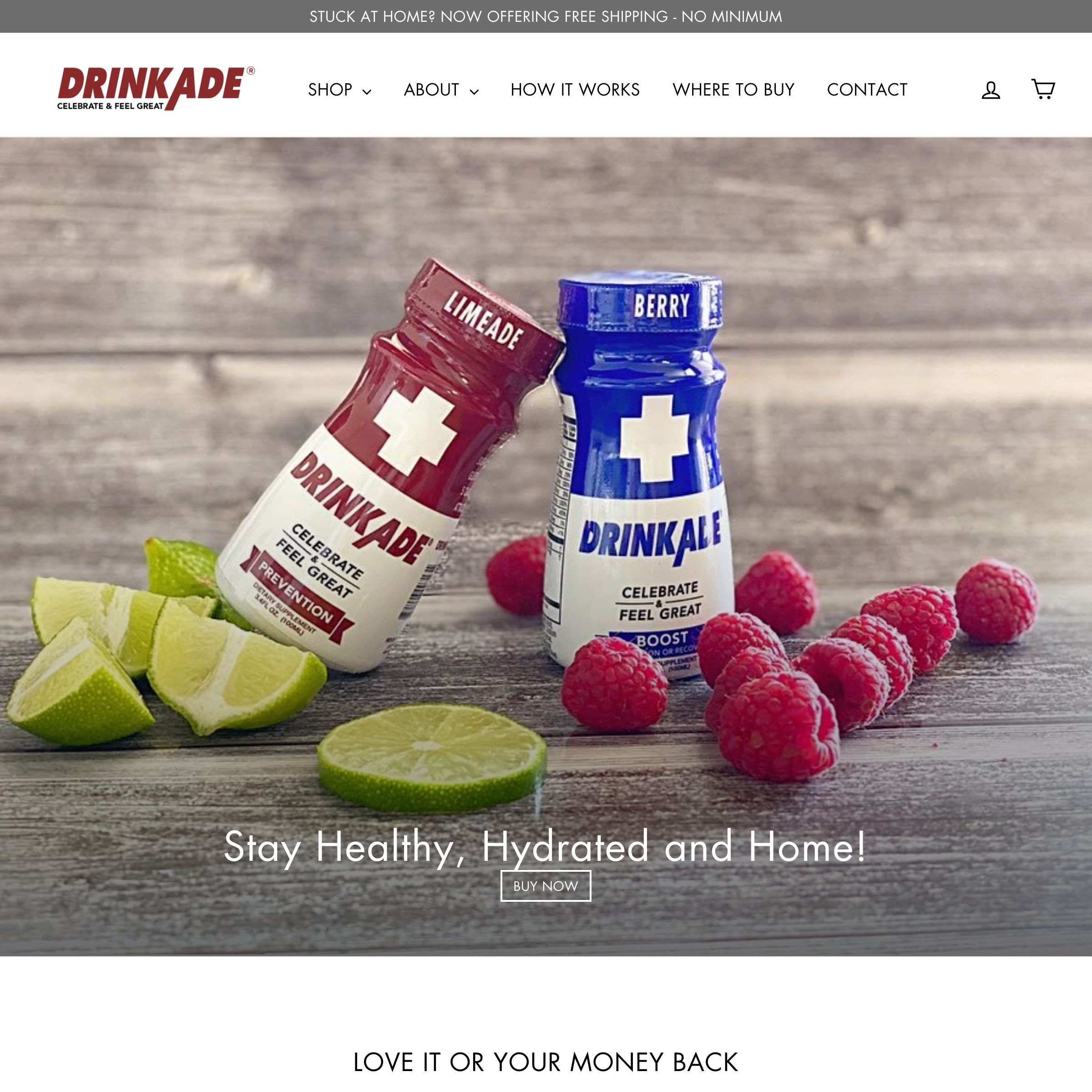DrinkAde screenshot